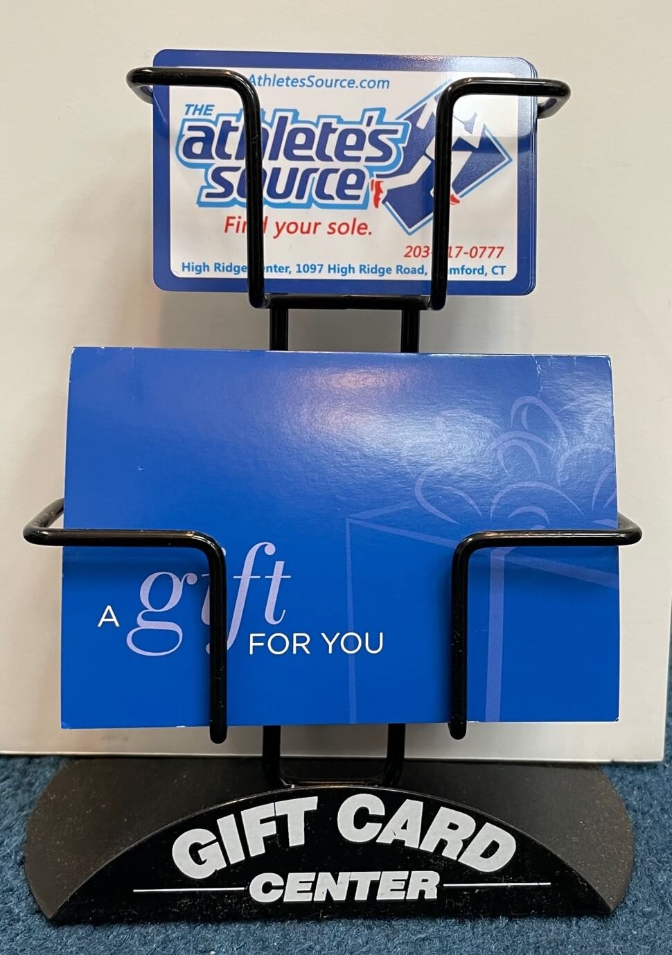 Gift cards make a wonderful gift for a runner